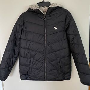 Abercrombie kids Girls reversible winter jacket